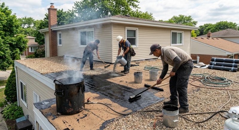 Tar And Gravel Roof Repair in Longmont, CO