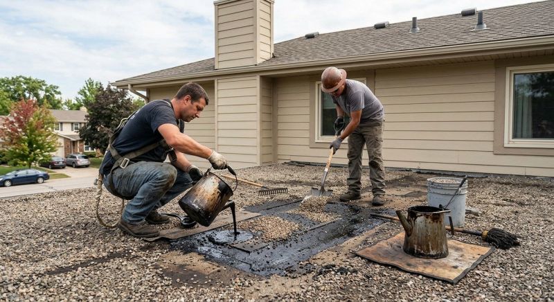 Tar And Gravel Roof Repair in Louisville, CO