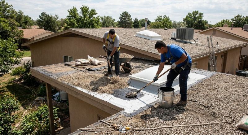 Tar And Gravel Roof Repair in Wheat Ridge, CO