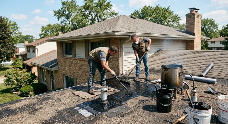 Tar Roof Repair in Commerce City, CO