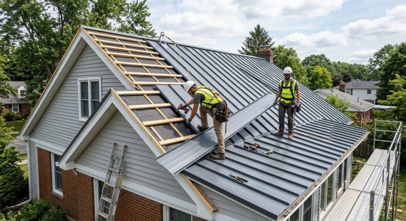 Tin Roof Installation in Bennett, CO