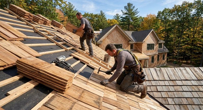 Wood Roofing Installation in Firestone, CO