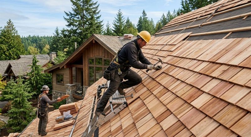 Wood Roofing Installation in Firestone, CO
