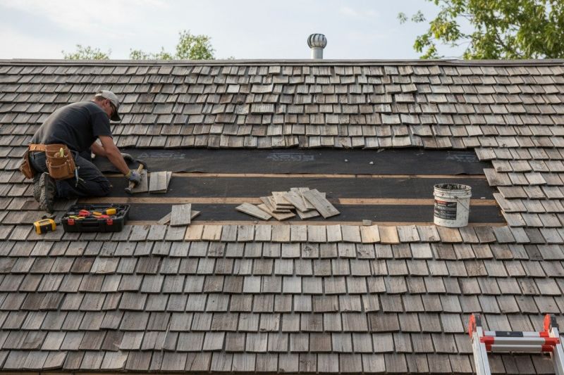 Wood Shake Roof Repair in Boulder, CO