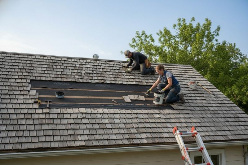 Wood Shake Roof Repair in Denver County, CO