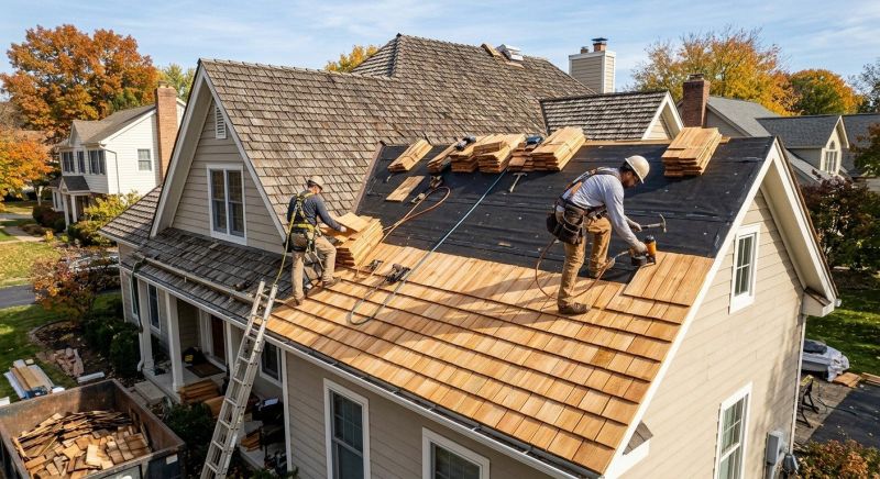 Wood Shake Roof Replacement in Wheat Ridge, CO