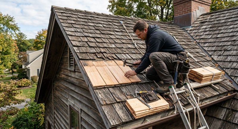 Wood Shingles Repair in Aurora, CO