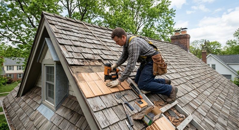 Wood Shingles Repair in Dacono, CO