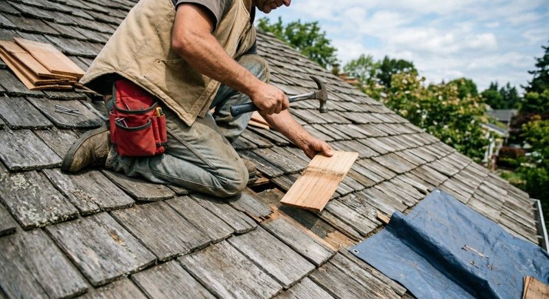 Wood Shingles Repair in Lafayette, CO